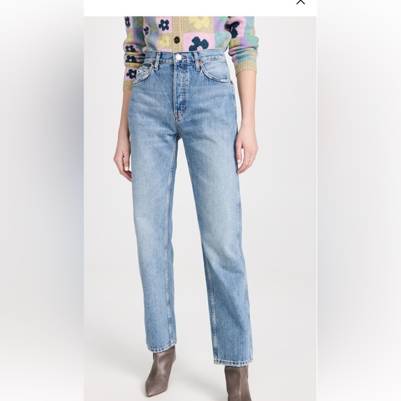 NWT Re/Done 90s high rise loose size 25 - Picture 4 of 10